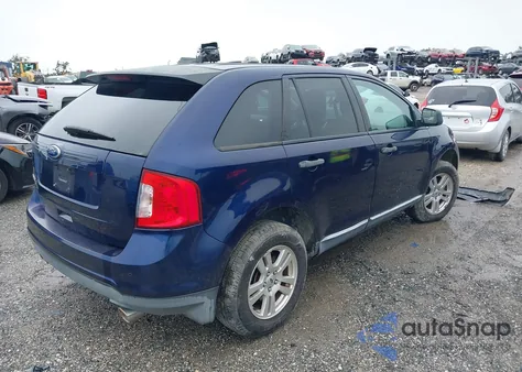 2011 Ford Edge Se из США, поврежденный, VIN 2FMDK3GC1BBA33762